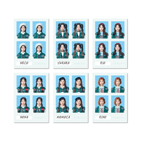 Sugar×Bitter〉ランダム証明写真風ステッカーシート(全6種) – moxymill