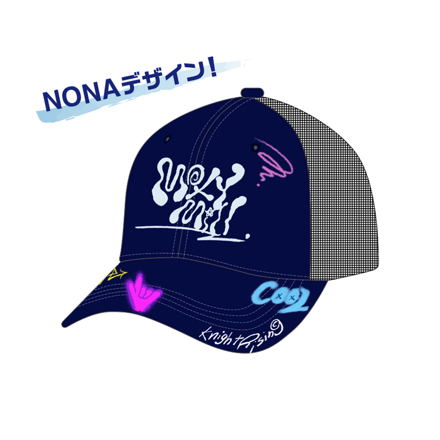 【FC限定】“InK!ng mesh cap” Produced by NONA