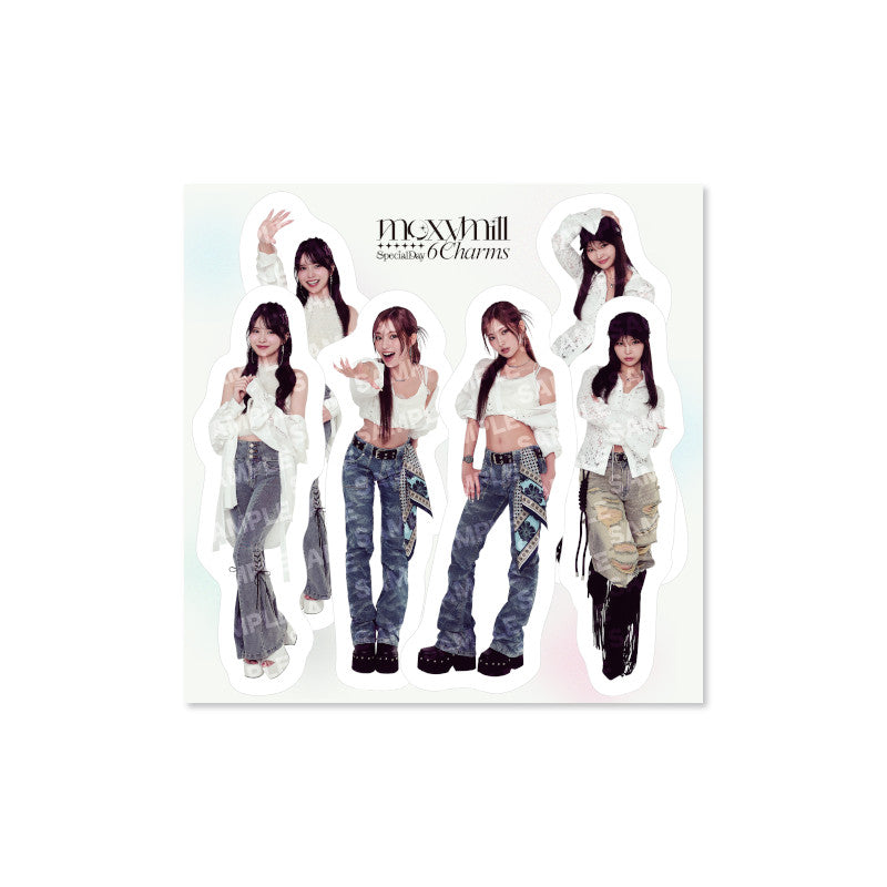 〈Special Day -6 Charms-〉フレークシール【A】（RIO/NONA/RINO）